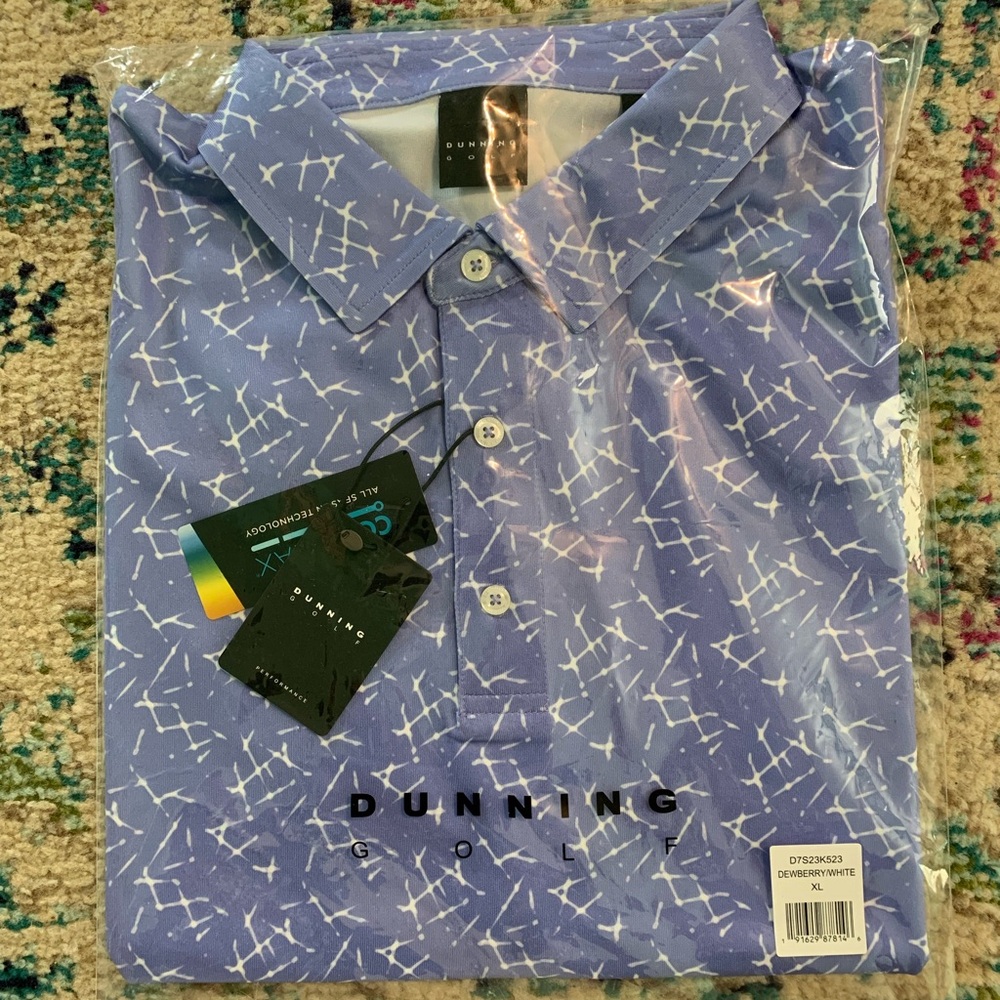 Dunning men’s golf polo